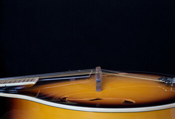 Mandolin closeup photography