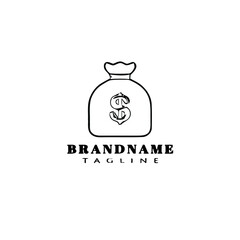 Obraz premium money or finance logo icon design template vector