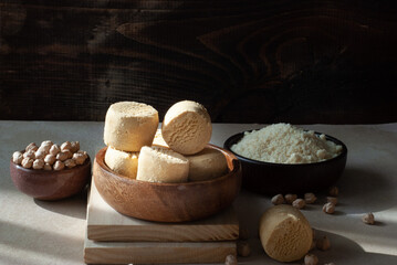 Chickpea flour biscuits