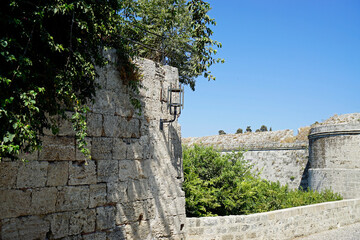 old fortress in rhodes oldtown