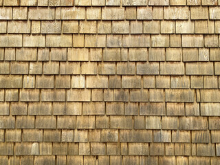building siding made from pine wood tile pattern