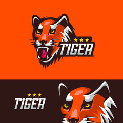 Tiger Mascot Logo