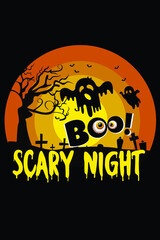 Halloween t shirt typography vector tshirt design