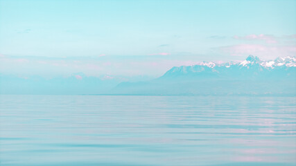 le lac Léman