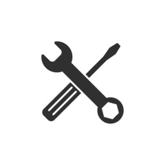 Tools icons.Vector illustration isolated on white background.