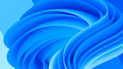 Modern abstract background for wallpaper. Blue waves abstract background