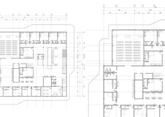 Write a blueprint hospital architecture for building.