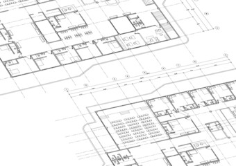 Write a blueprint hospital architecture for building.