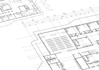 Write a blueprint hospital architecture for building.