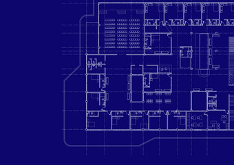Write a blueprint hospital architecture for building.