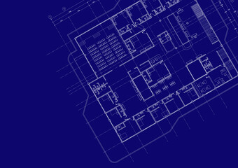 Write a blueprint hospital architecture for building.