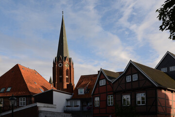 Obraz premium Kirche in Buxtehude