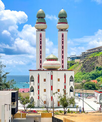 Panoramic view of the divinity mosque, 