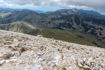Landscape from Vihren Peak, Pirin Mountain, Bulgaria