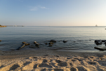 Ijsselmeer zonondergang