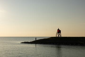 Ijsselmeer zonondergang