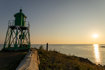 Ijsselmeer bij zonsondergang