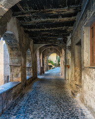 Scenic sight in Palombara Sabina, beautiful little town in the province of Rome, Lazio, Italy.