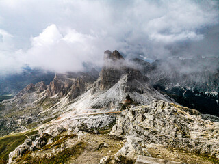 Dolomites Mountains, Landscape and traveling, visit in Italy