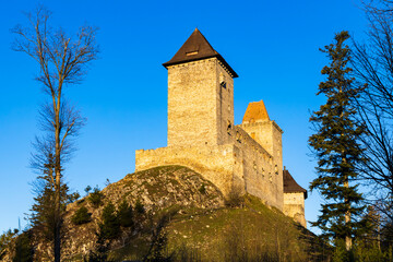 Fototapeta na wymiar Kasperk castle in Sumava, Czech Republic