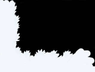 Black and white frame with space for text, template,postcard.