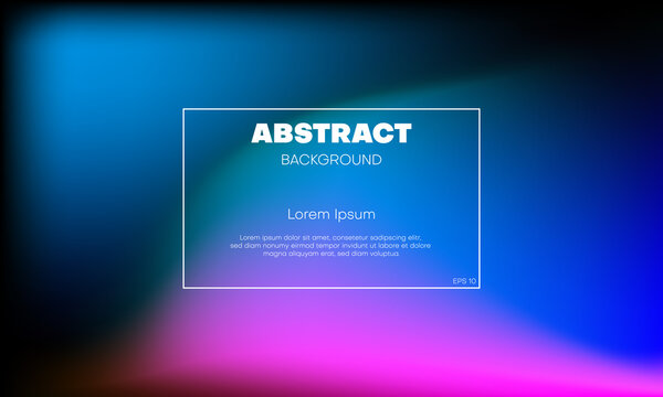 abstract gradient color blurred background. vector illustration