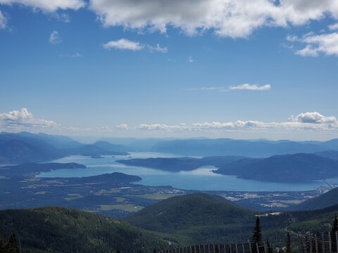Schweitzer Mountain in the Summer