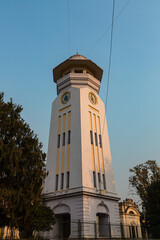 Fototapeta na wymiar ネパール　カトマンズの時計塔ガンタガル