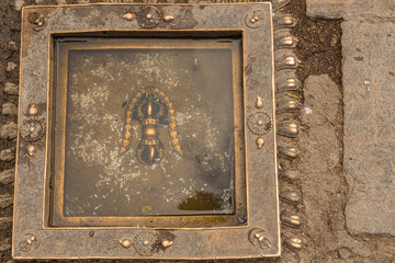 ネパール　カトマンズのモンキー・テンプルとも言われるスワヤンブナート寺院