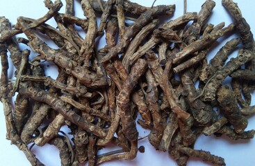 Dry roots or stem of Kutki –  Picrorhiza kurroa is a powerful Ayurvedic herb used in treating mainly chronic fever, skin disorders and diabetes.