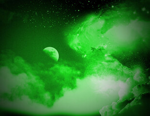 abstract colorful cosmos nebula star stars background bg wallpaper art