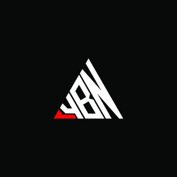 YBN letter logo creative design. YBN unique design
