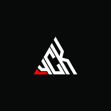 YCK letter logo creative design. YCK unique design
