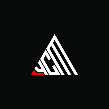 YCM letter logo creative design. YCM unique design
