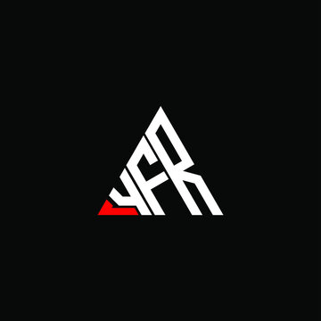 YFR letter logo creative design. YFR unique design
