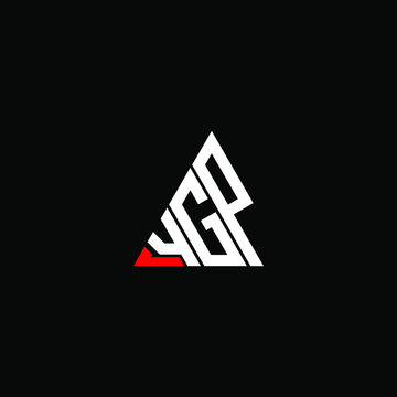 YGP letter logo creative design. YGP unique design
