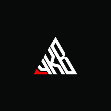 YKB letter logo creative design. YKB unique design
