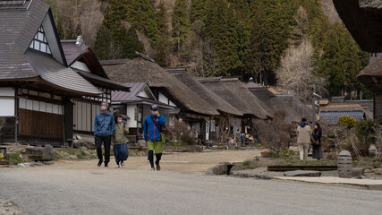 Obraz premium village in the village