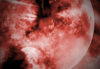 Fototapeta premium abstract colorful cosmos nebula star stars background bg wallpaper art