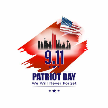 vector illustration for American patriot day;