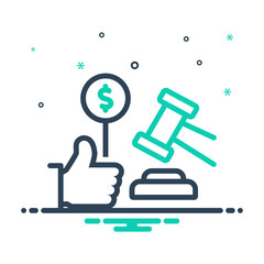 Mix icon for auction