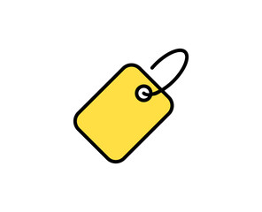 Coupon line icon. Vector symbol in trendy flat style on white background. Commerce sing for design.