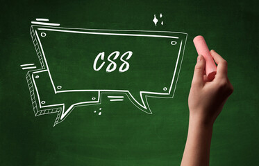 Hand drawing abbreviation concept