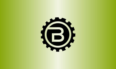 B  letter logo.