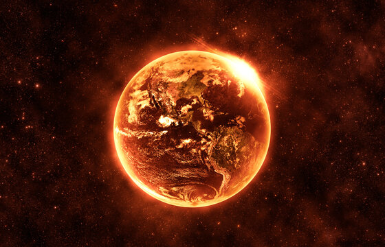 Apocalypse Earth - Elements of this Image Furnished by NASA