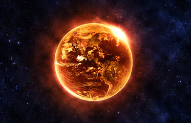 Apocalypse Earth - Elements of this Image Furnished by NASA