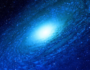 Swirl Galaxy - Elements of this Image Furnished by NASA