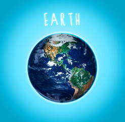 Earth - Elements of this Image Furnished by NASA