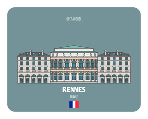 Opera House in Rennes, France