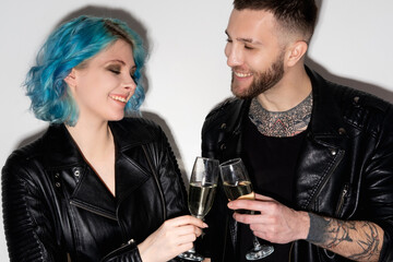 holiday party beloved couple happy celebration